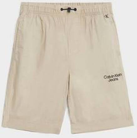 Calvin Klein Shorts Easy Cotton Shorts Beige