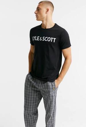 Lyle & Scott Pyjamas Flynn Svart