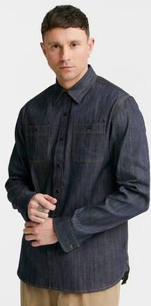 Triumph Jeansskjorta Hapton Denim Shirt Blå