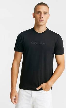 Calvin Klein T-Shirt Modern Front Logo T-Shirt Svart