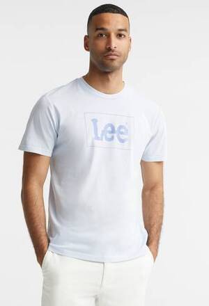 Lee T-shirt SS Lee Box Tee Blå