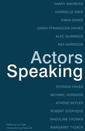 Actors Speaking