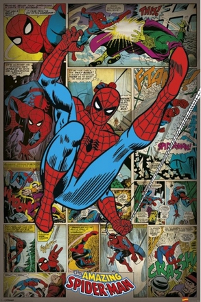 Spiderman poster stripboek 61 x 91,5 cm