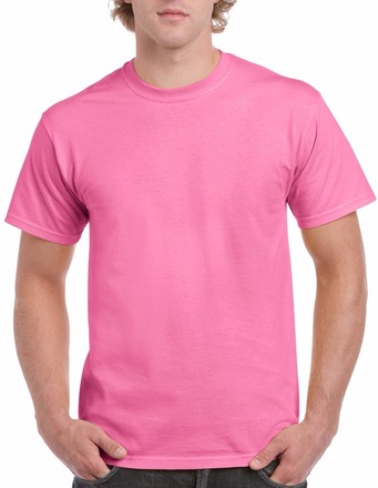 Roze katoenen t-shirts voor volwassenen