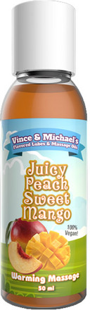 Juicy Peach Sweet Mango Warming Massage 50ml Massasjeolje