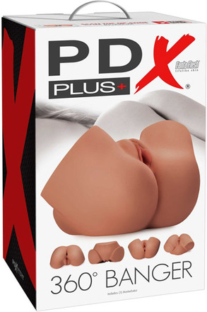 Pipedream PDX Plus 360 Banger Tan Sexdukke