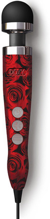 Doxy Number 3 Wand Massager Rose Pattern Magisk stav /massasjestav