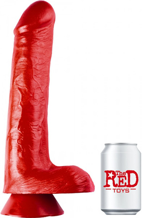 The Red Toys Angrydick Dildo Red 35 cm XL dildo