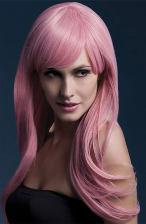 Fever Sienna Wig Pastel Pink Parukk