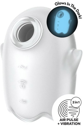 Satisfyer Glowing Ghost Clitoral Stimulator Air pressure vibrator
