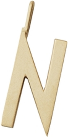 Design Letters Archetype Charm 16 mm Gold A-Z N