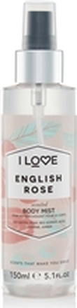 English Rose Scented Body Mist 150 ml