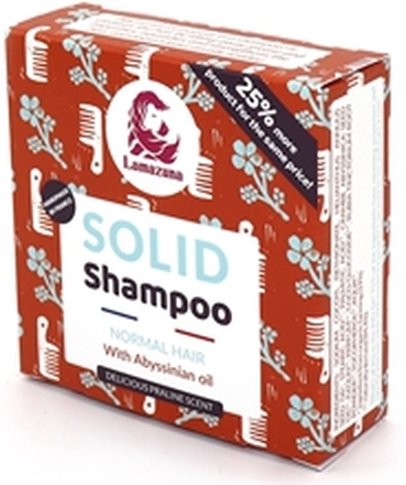 Lamazuna Solid Shampoo Normal Hair Abyssinian Oil 70 gram