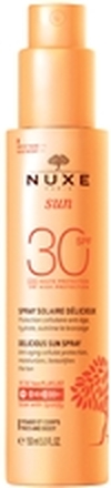 Nuxe Sun Spf 30 Delicious Sun Spray - Face & Body 150 ml