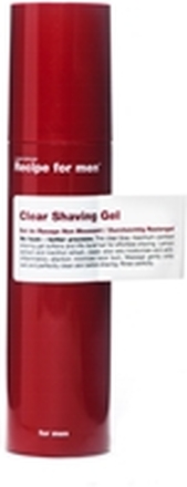 Recipe For Men Clear Shaving Gel 100 ml