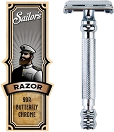 Safety Razor Butterfly Chrome Finish 99R