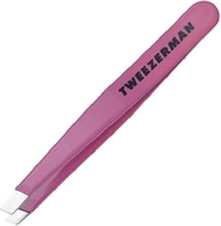 Mini Slant Tweezer Neon Pink