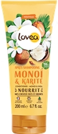 Lovea Monoï & Shea Conditioner - Dry damaged hair 200 ml