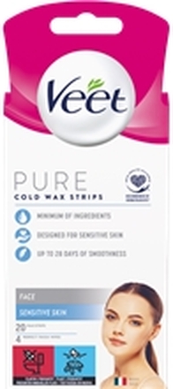 Veet Expert Cold Wax Strips - Normal Skin 20 kpl/paketti