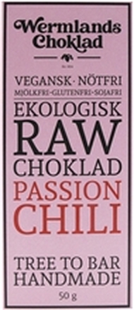 WerChoklad RAW Chili Passion 50 gram