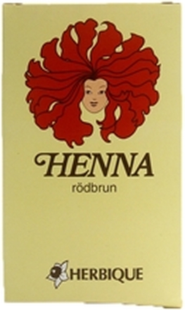 Henna pulver rödbrun 125 gram