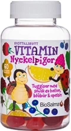 Nyckelpiga Multivitamin 60 tabletter