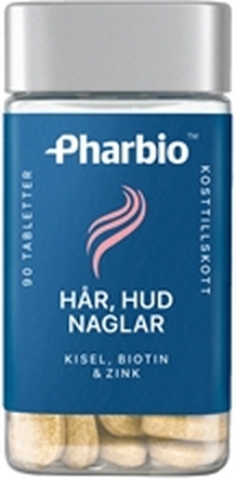 Pharbio Hår, hud och naglar 90 st