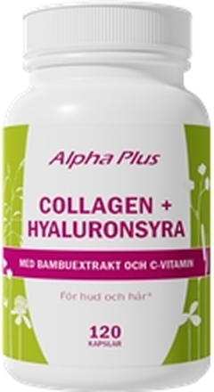 Collagen + Hyaluronsyra 120 kapslar