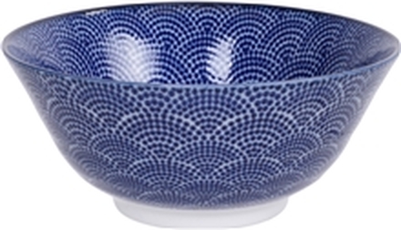 Nippon Blue Tayo Bowl 15.2 cm Dots