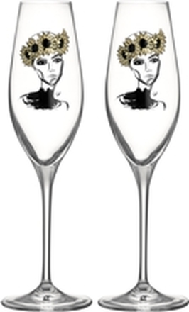 Champagneglas All About You 2-pack Let´s celebrate you