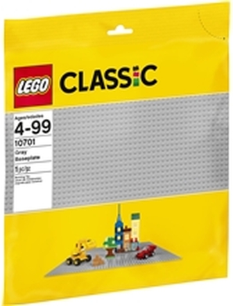 10701 LEGO Grå Basplatta