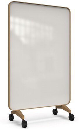 Frame Mobile, dubbelsidig glasskrivtavla, 120x196 cm, Soft, ek-ram