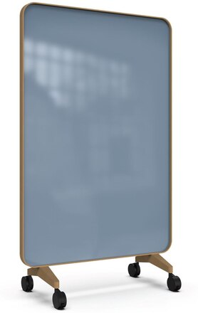 Frame Mobile, dubbelsidig glasskrivtavla, 120x196 cm, Bold, ek-ram