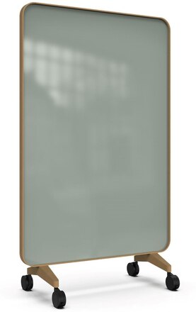 Frame Mobile, dubbelsidig glasskrivtavla, 120x196 cm, Frank, ek-ram
