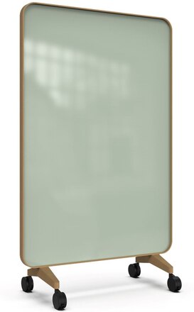 Frame Mobile, dubbelsidig glasskrivtavla, 120x196 cm, Fair, ek-ram