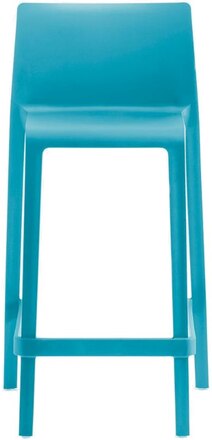 Barstol Volt 677, sh.66 cm, stapelbar, blå