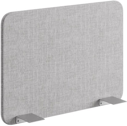 Bordsskärm Silencio Basic, grå, 70x51,5x2,2 cm