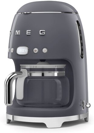 Kaffebryggare 50's Style, blank, slate grey