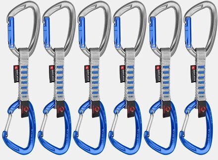 Mammut Crag Keylock Wire 10 cm Indicator 6-Pack Quickdraws