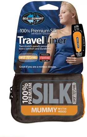 Sea to Summit Silk Stretcher Liner Mummy with Hood