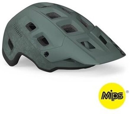 MET Cykelhjälm MTB Terranova Mips Sage Green/Black