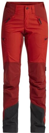 Lundhags Makke Pants RegularWomen Lively Red/Mellow Red