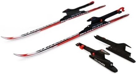 Fjellpulken X-Link Skibinding Og Ski Til Barnepuk