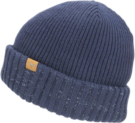 Sealskinz Waterproof Cold Weather Roll Cuff Beanie Navy Blue