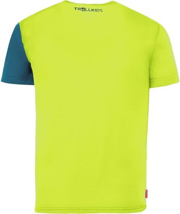 TROLLKIDS Sandefjord T-Shirt Kids Petrol/Lime