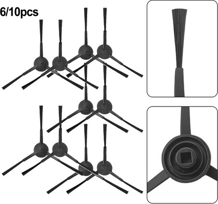 6/10pcs Side Brushes Replacement Accessories For Tikom G7000 Robotic Vacuum Cleaner Side Brushes Accessories