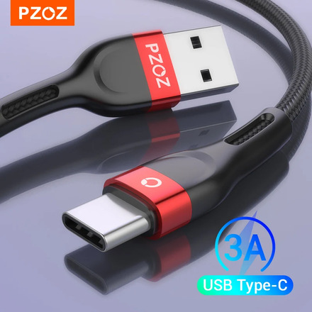 PZOZ usb c cable Schnell ladekabel type c usb c kabel usb c charger für Xiaomi Mi 10 9 A3 Redmi Note