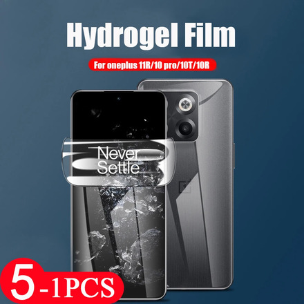 5/3/1Pcs hydrogel film For Oneplus 10T 9RT 9E 9R 8T plus 10R 11R 10 9 8 pro protective film ACE racing cover screen protector 9D