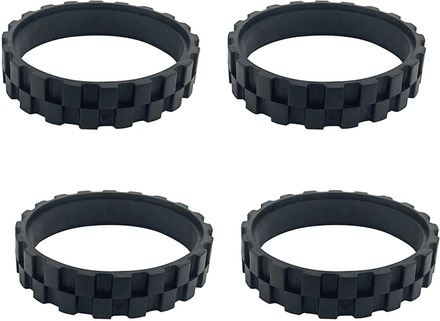 4PCS For Roborock S5/T6/T7 Accessories Xiaomi Walking Wheel Tire Skin Replacement Robot Vacuum Cleaner Parts