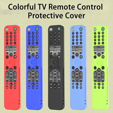 Smart TV Remote Control Cover Silicone Protective Case Shockproof Dustproof Sleeve High Toughness for Sony RMF TX600C/P/U/E